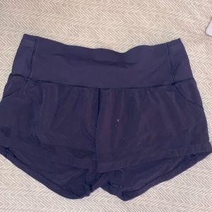 Thick band lululemon shorts